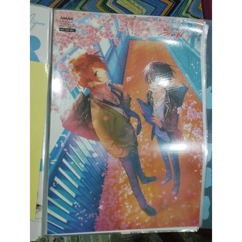 Poster manga có cả on và offline