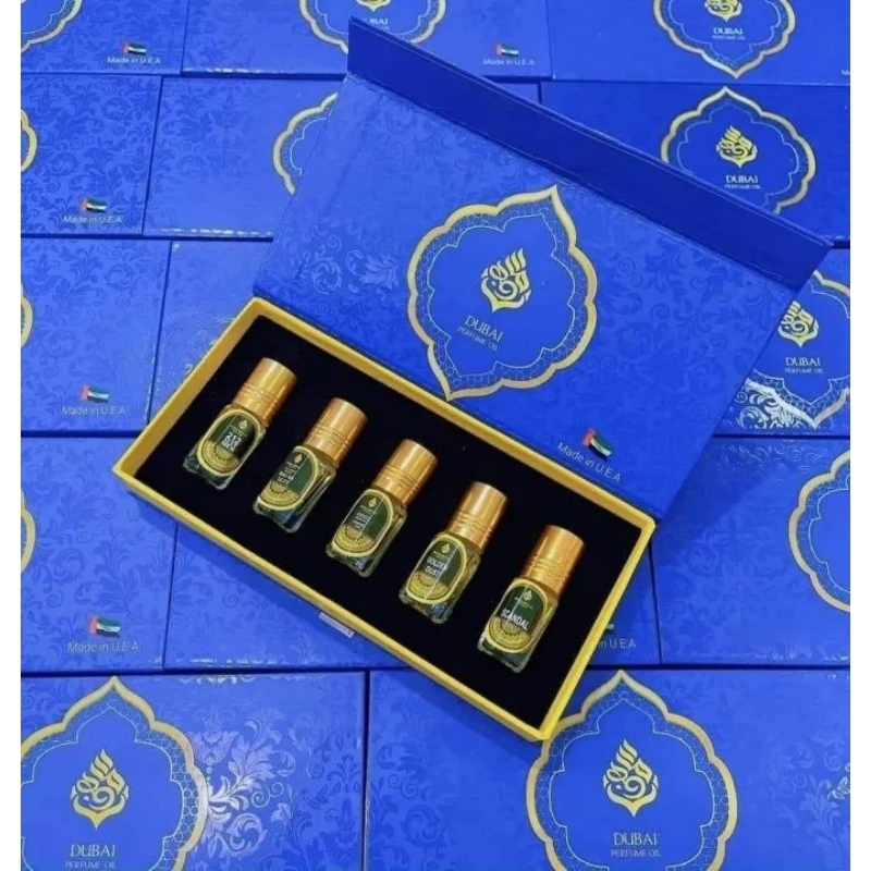 Sét Nước hoa Dubai 5 chai Siêu Thơm