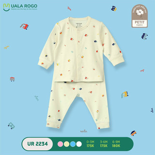 Xả kho bộ quần áo sơ sinh uala size 0-3m 3-6m