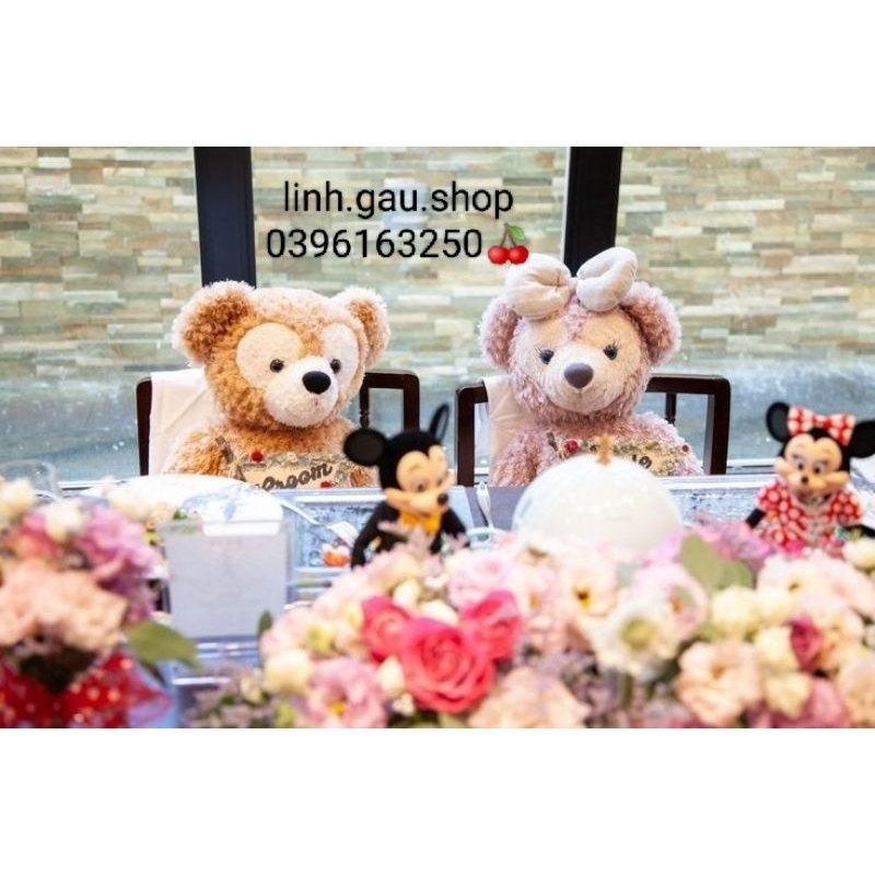 Gấu Duffy Disney có nơ