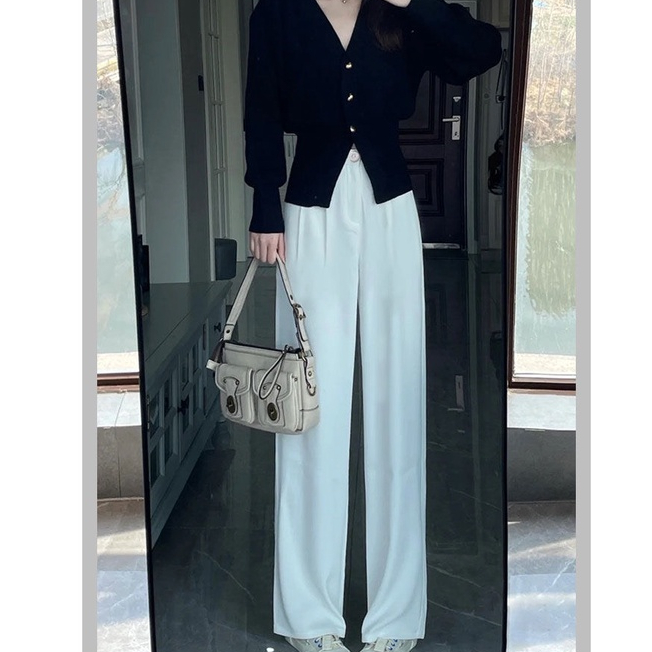 Quần Vải Size XS Bốn Màu Có Lưng Chun Dáng Dài Siêu Hack Dáng Cho Nàng 1m43