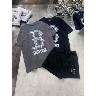 Áo MLB nam nữ over size logo B full tag
