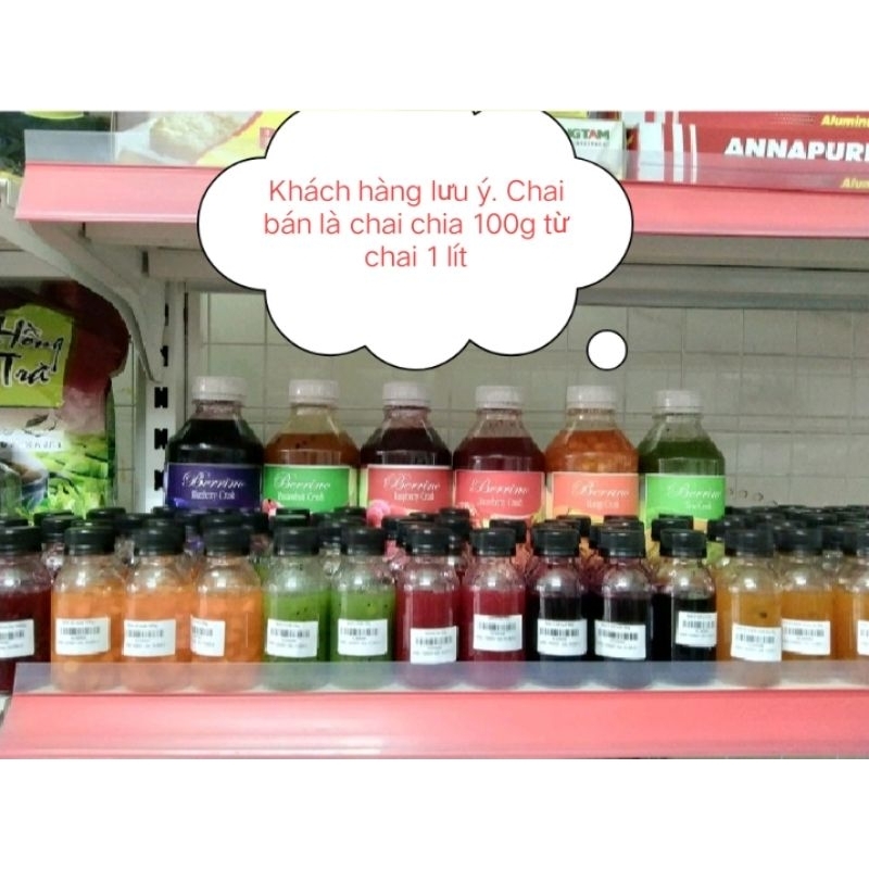 Sinh tố Berrino làm sữa chua, trà sữa....