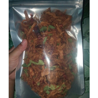 100g KHÔ GÀ XÉ CAY LÁ CHANH NGON