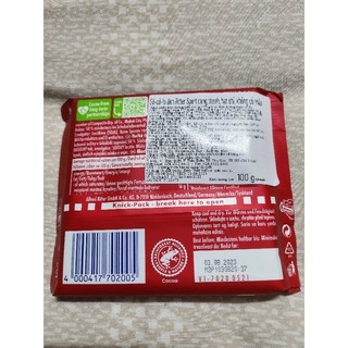 Socola Ritter Sport 100g(14 vị)