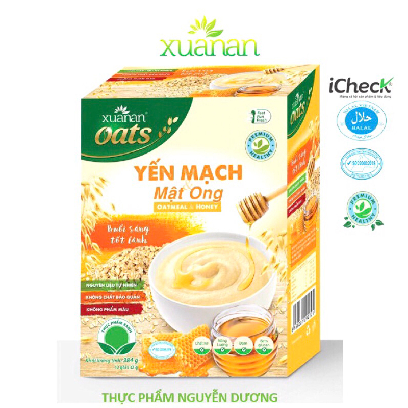 Yến Mạch &Mật Ong Xuân An oat