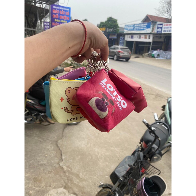 Móc khóa đồ chơi pop it mini xả stress mang theo mọi nơi