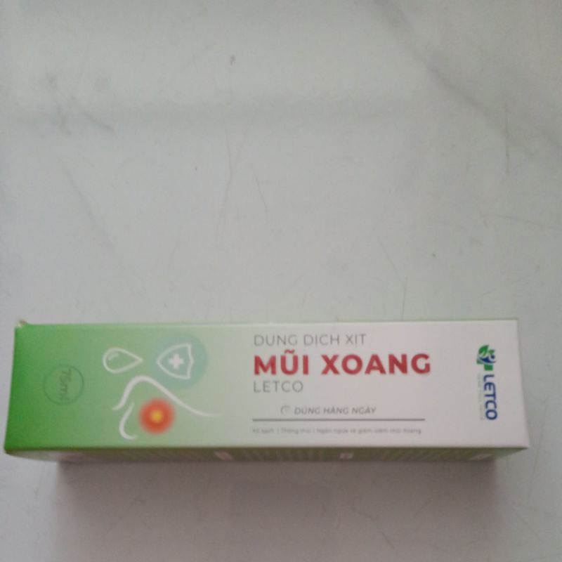 xịt xoang mũi letco