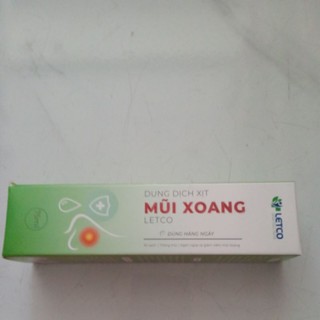 Xịt xoang mũi letco