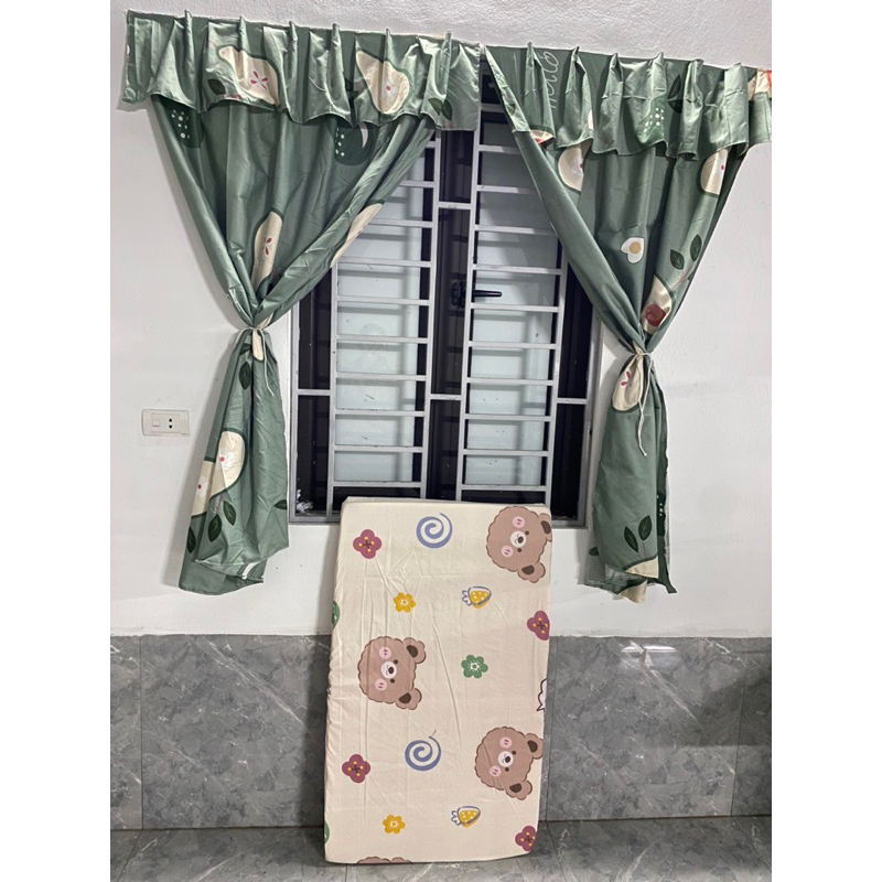 Ga chun poly bọc đệm cũi cho bé thoáng mát nhiều hoạ tiết cotton poly đủ kích thước