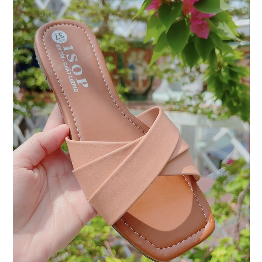 Dép lê quai chéo giá xưởng - B37