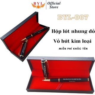 Bút ký khắc tên byl-007/bút bi vỏ kim loại/bút quà tặng