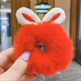 Dây cột tóc tai thỏ nhiều màu