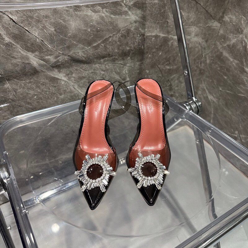 Sandal Mica Trong Đen Đá Mặt Trời Full Size 35-39  -  By Anh Dinh Phuong