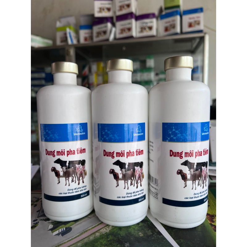 Dung môi pha tiêm 500ml