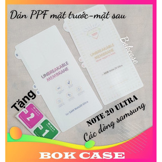 Miếng dán PPF chống vân tay các đời samung Note20Ultra S23ultra S23plus S22Ultra ... S9 S8