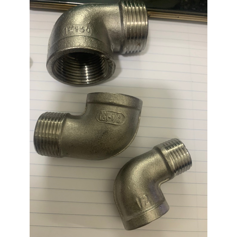 Cút ren trong ren ngoài inox