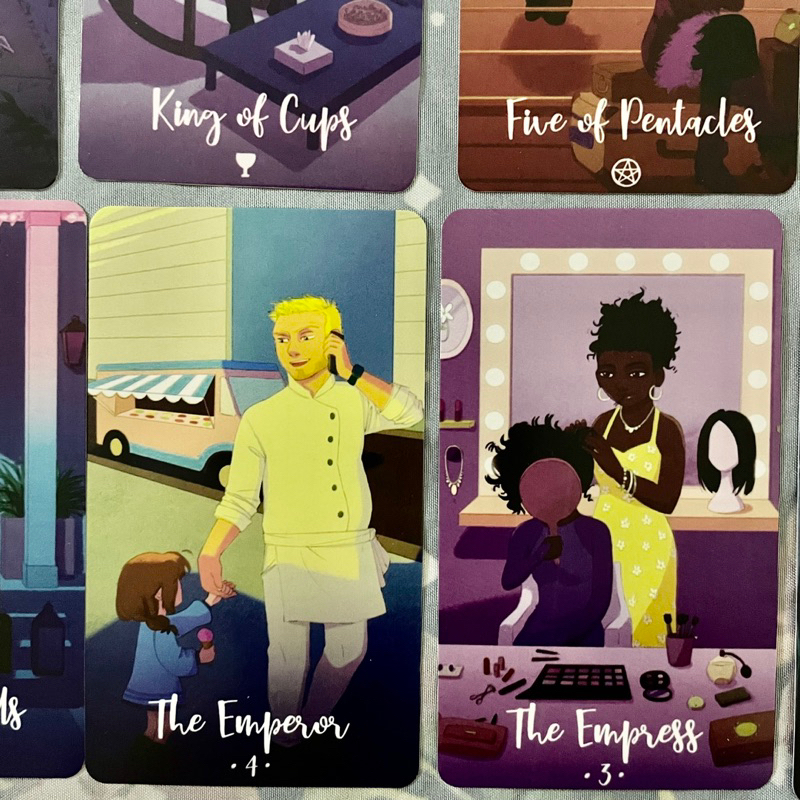 Bài Tarot - The Cosmic Cycles Tarot - 78 lá hình ảnh sinh động