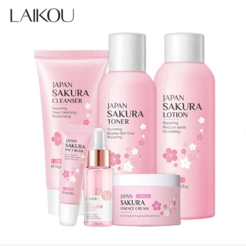 Bộ 5 sản phẩm chăm sóc da Laikou