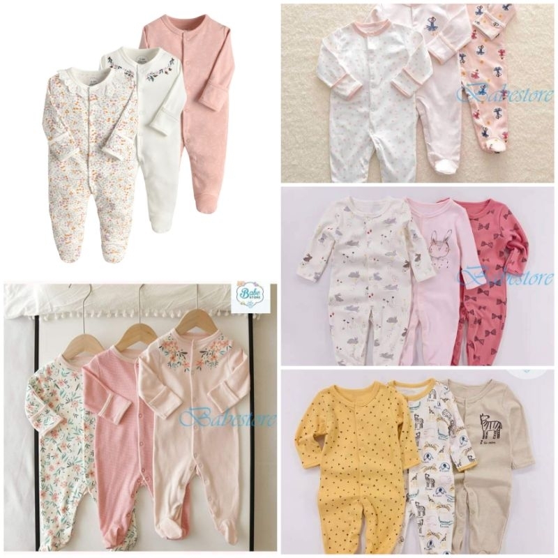Bộ 3 body sleep ngủ cao cấp 0-12m