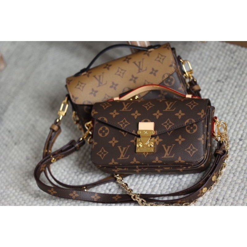 Túi LV metis da thật sz21cm bản đẹp dã man fullbox