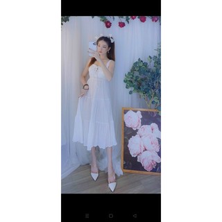 đầm maxi dây