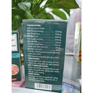 Kim Ngân Xoang (  thảo dược hỗ trợ viêm xoang)