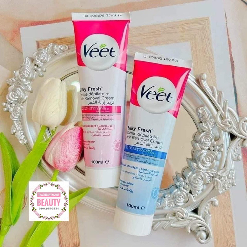 Kem tẩy lông Veet Pháp 100ml