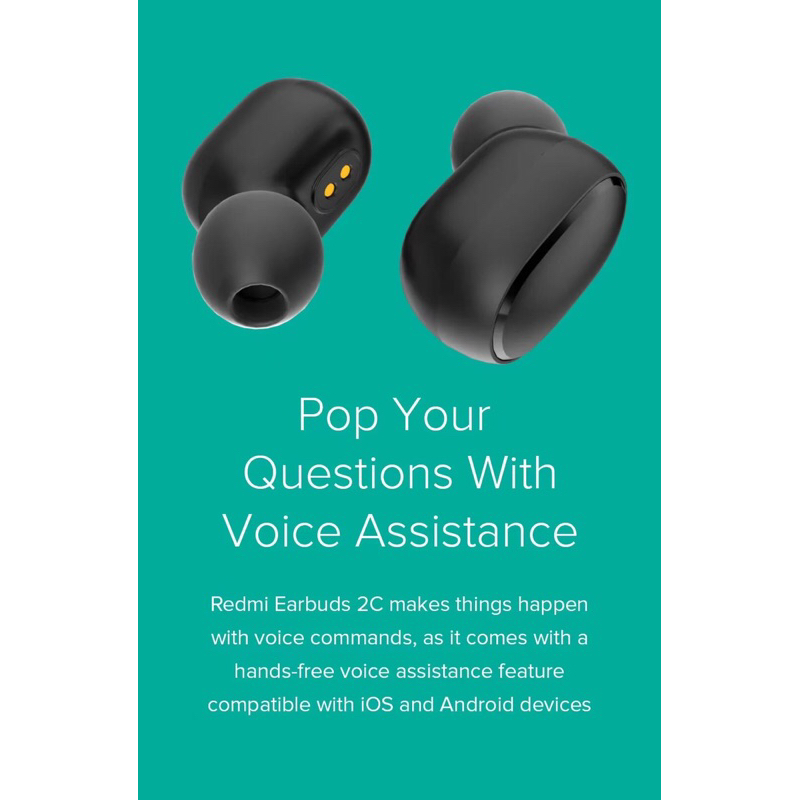 Tai nghe không dây Bluetooth 5.2 Xiaomi Buds Essential Bass-treble rõ ràng Bảo hành 1 đổi 1 trong 6 tháng