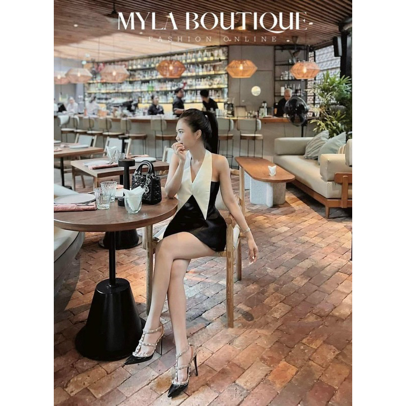 Set Bộ Tapta 3 Lỗ Cổ V Xoè + Quần Short Đùi