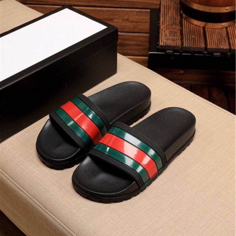 Dép nam quai ngang Cao Cấp - Dép nam đế cao bản mới chống trơn trượt