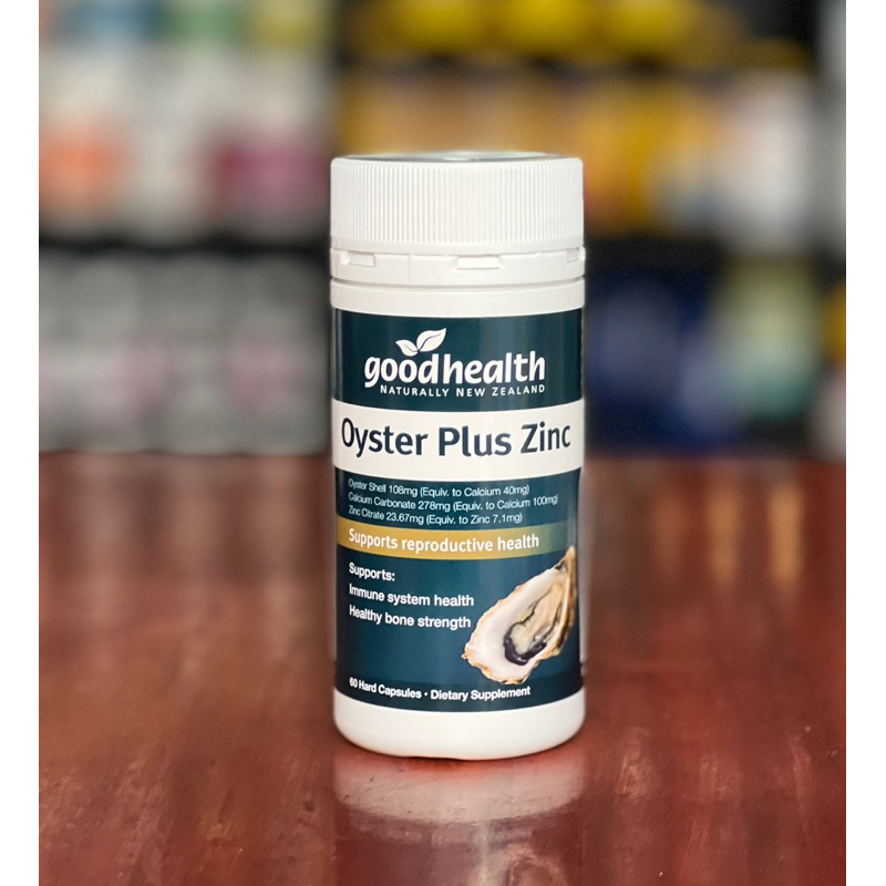 Hàng Úc viên hàu Oyster Plus Zinc Goodhealth 60 viên