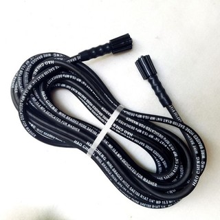 Dây rửa xe lõi thép 10m, 15m, 20m, 2 đầu ren 22mm