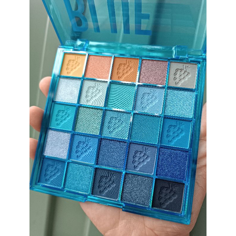 Bảng Màu Phấn Mắt 25 Màu BLUE (Có thể dùng tô màu hoa)