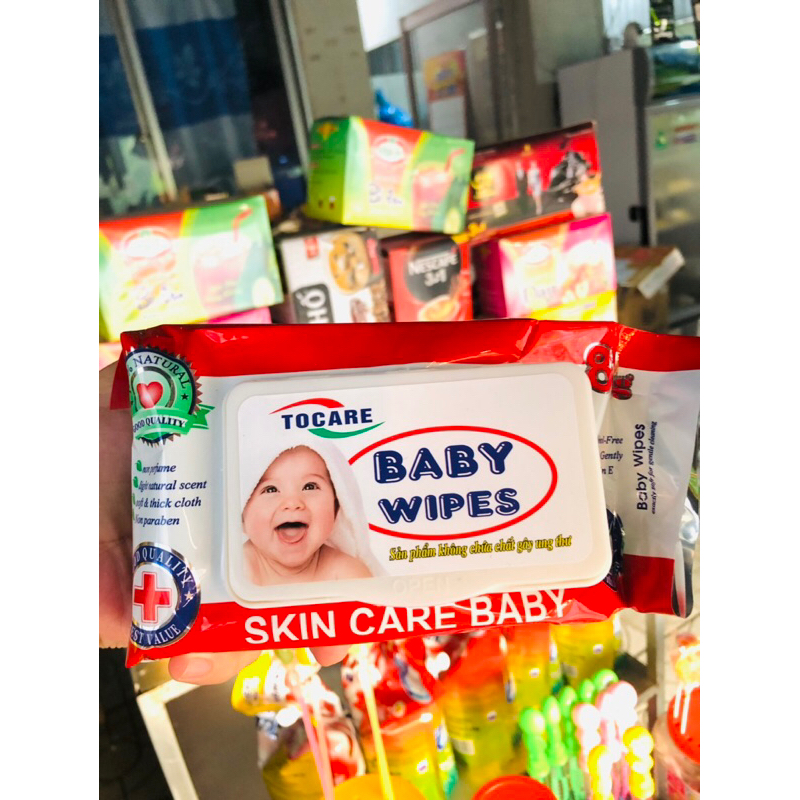 Khăn ướt  baby gói lớn nhỏ
