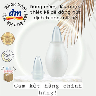 Hút mũi cho bé sơ sinh NUK, có đầu dự phòng hàng nội địa Đức