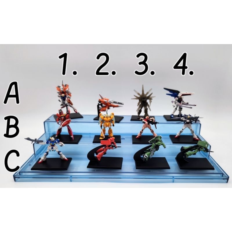 Mô hình gashapon gundam mini tỷ lệ 1/400, số 27