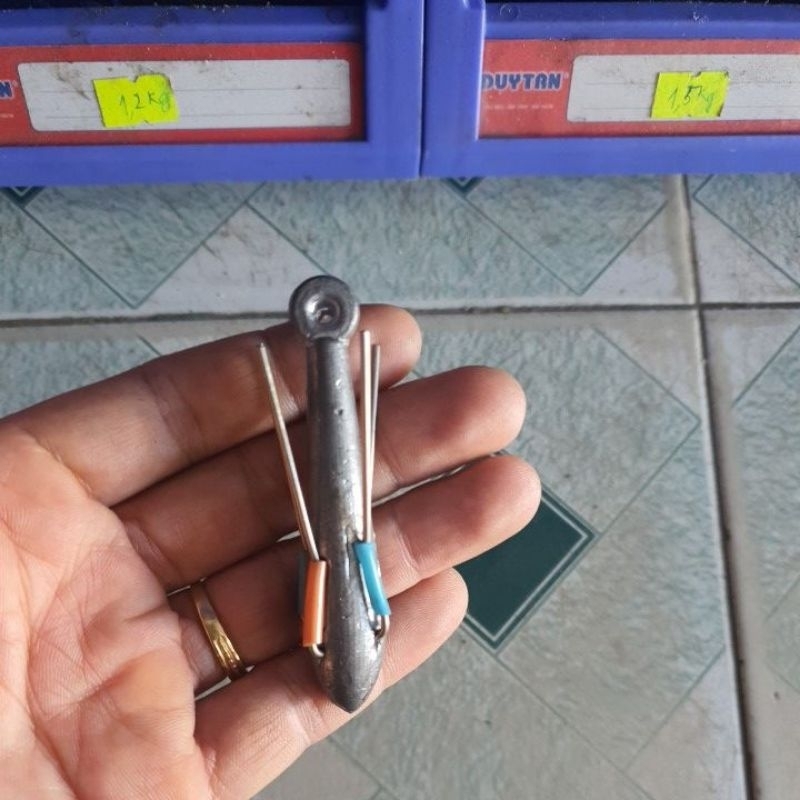 Chì neo câu biển, câu vùng nước chảy mạnh