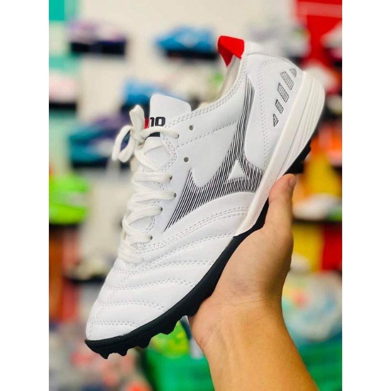 Giày Bóng Đá Sân Cỏ Nhân Tạo Mizuno Neo 3 Pro Các Màu , tất dệt kim