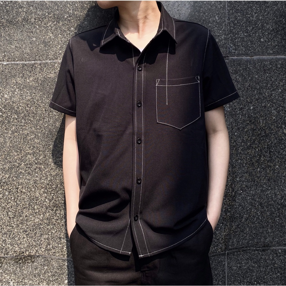 Áo sơmi cộc tay B' Sugar thiết kế size nhỏ (Trans,sb,tomboy)