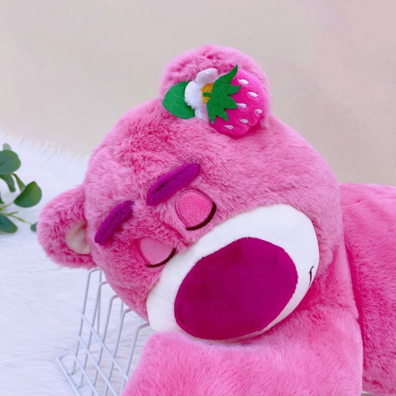 🍓 gấu bông_ dâu nằm 90cm 🍓