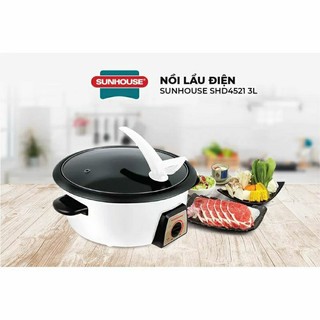 Bếp lẩu điện sunhouse đa năng 3l shd4520