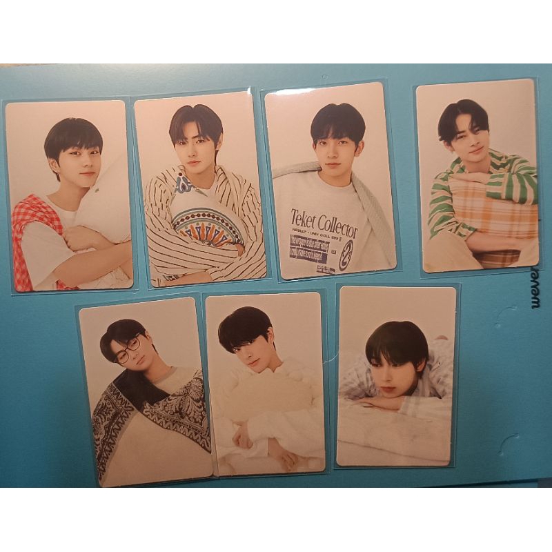Thẻ ảnh photocard pob ggu ggu enhypen  2023 chính hãng official photocard siêu xinh đẹp
