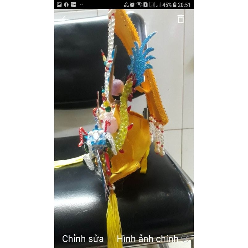 BỘ ÁO VÀ MÃO NGỌC HOÀNG