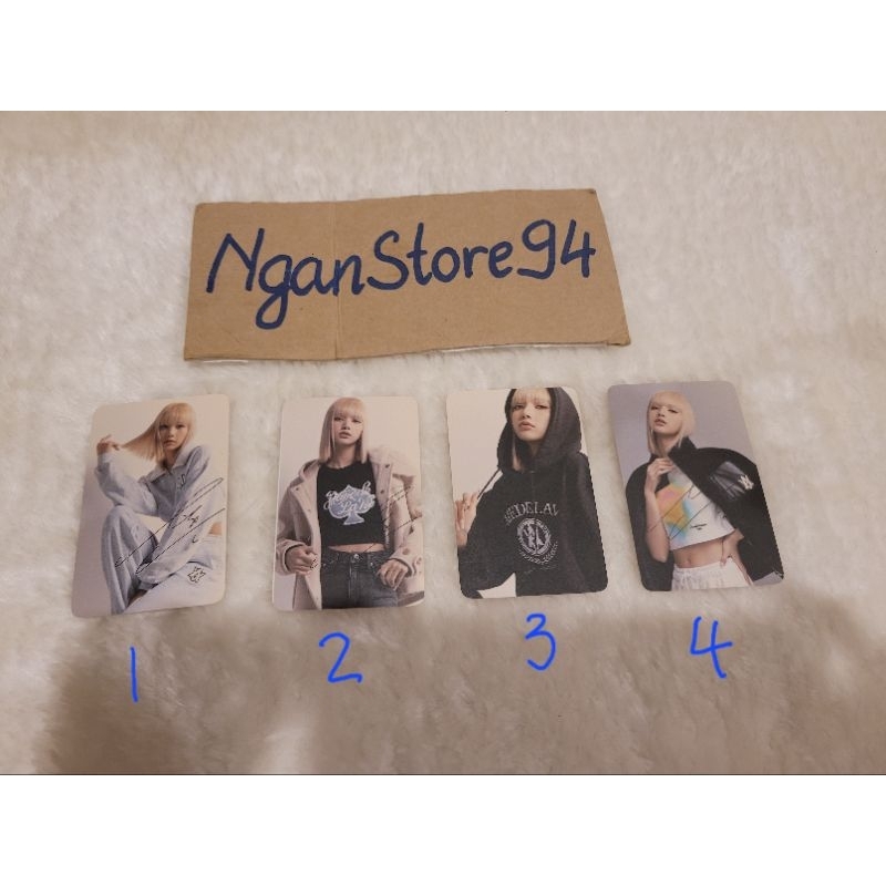 [OFF - DEAL HÀN] Card Ảnh thẻ Lisa blackpink x ADLV (Đợt 1)