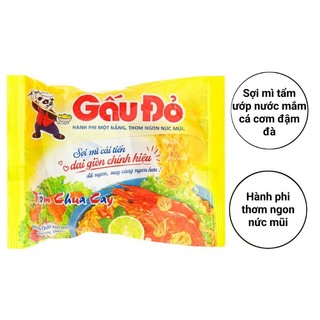 MÌ GẤU ĐỎ TÔM CHUA CAY 63g