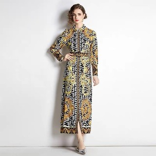 ĐẦM CỔ SƠ MI HỌA TIẾT CAO CẤP