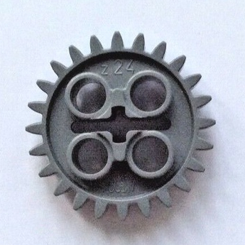 LEGO Technic Bánh Răng 24 Răng Xám Đậm - LEGO Technic Gear 24 Tooth  ID 6133119 24505