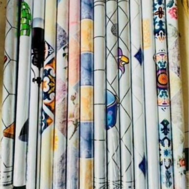 Cuộn giấy dán bếp, dán tường họa tiết hoa văn kích thước 60x200cm