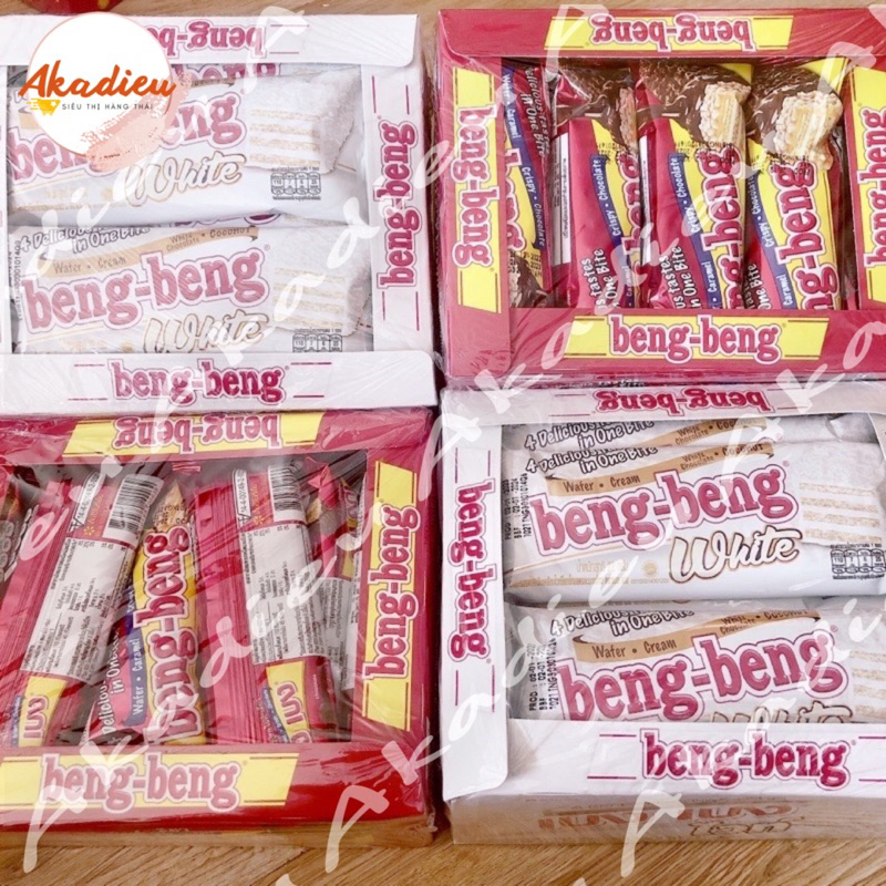 Bánh xốp Beng-beng hộp 12 thanh 264g